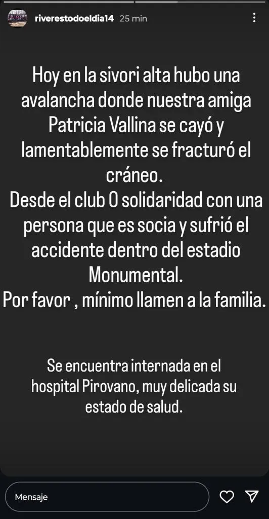 Las versiones falsas de una avalancha en el Monumental que no fue durante el River vs Lanús de la 5° fecha de la Liga Profesional 2024.