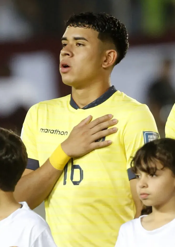 Páez, en la Selección de Ecuardo. (Getty)