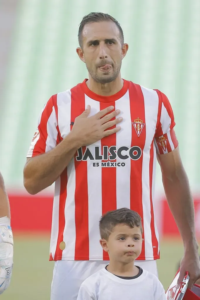 Carlos Izquierdoz en Sporting Gijón (Getty Images)