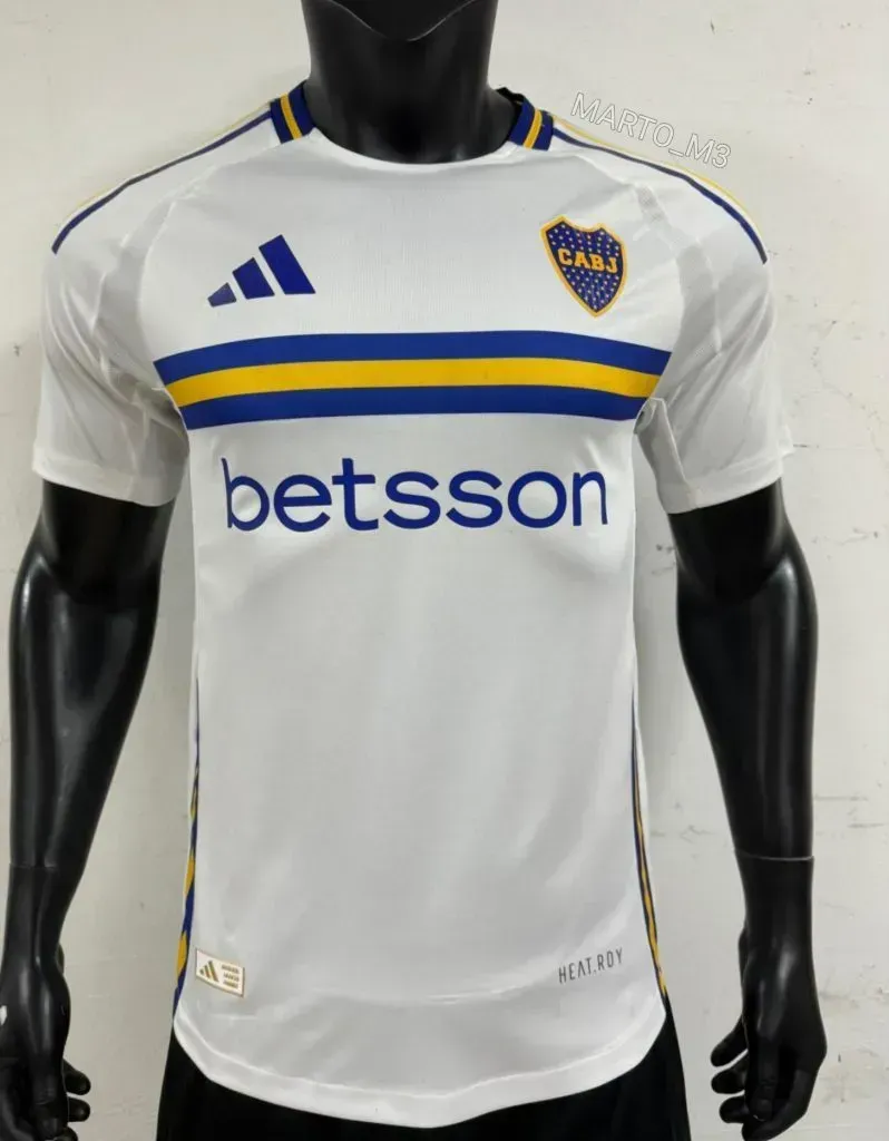 La próxima camiseta suplente de Boca.