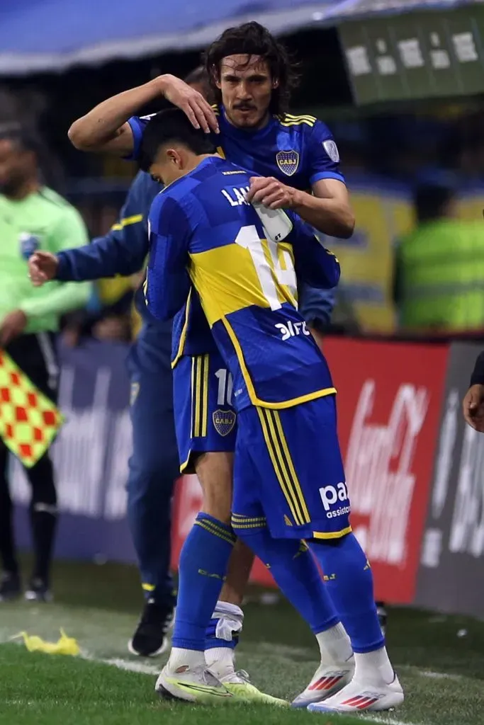 Langoni, en su último partido con Boca. (Getty)