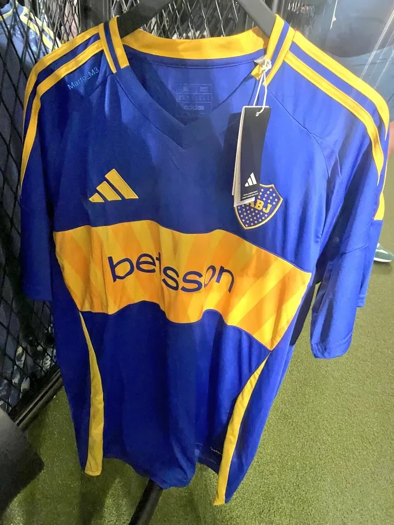 La nueva camiseta titular de Boca.