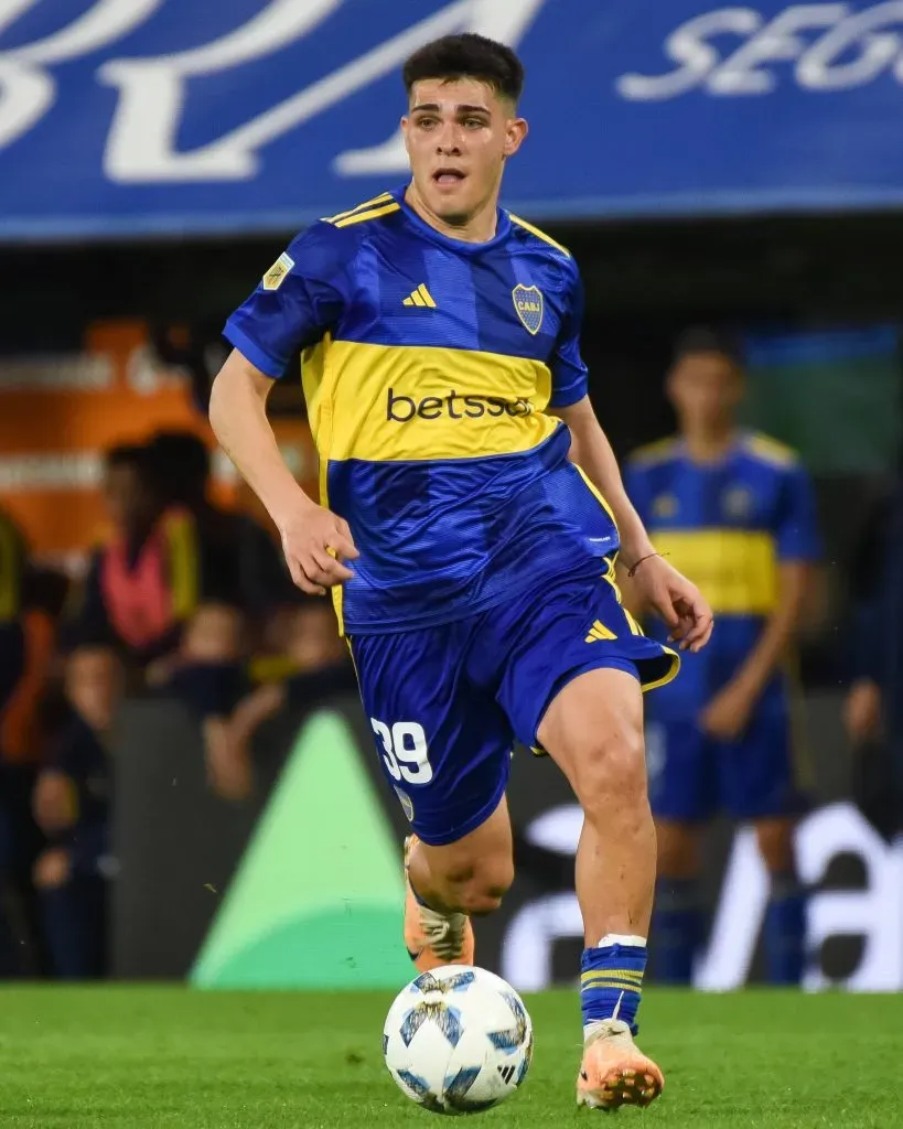 Vicente Taborda, en Boca.