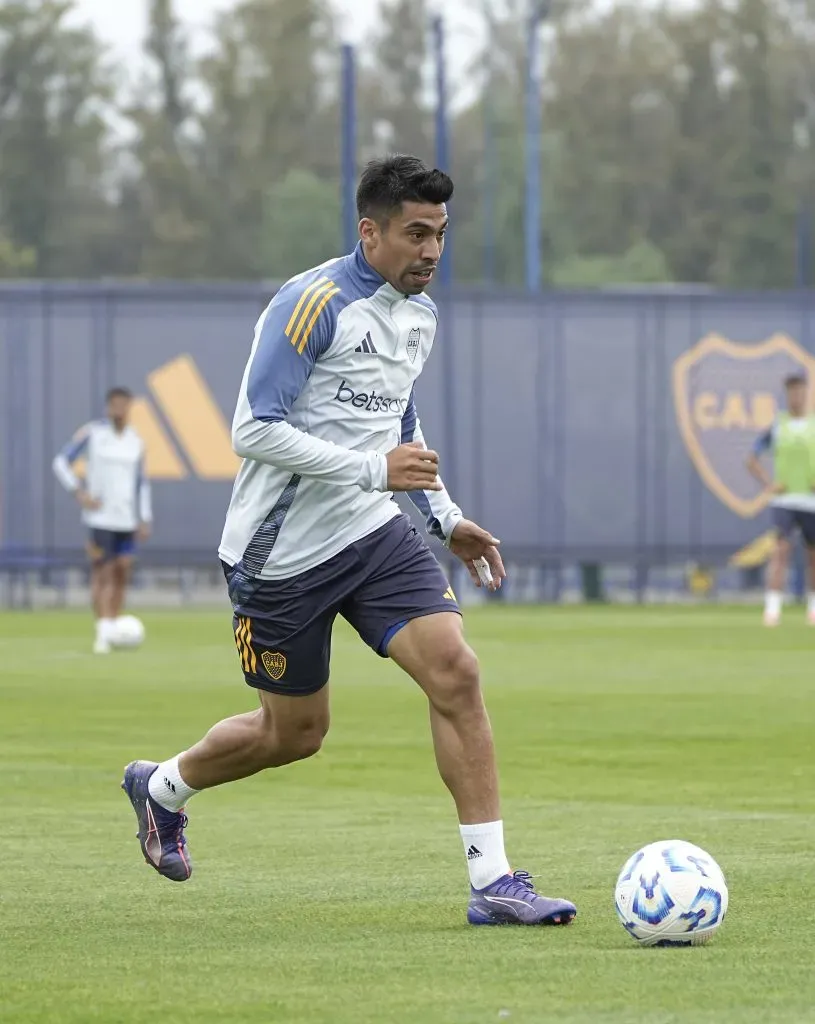 Juan Ramírez, en Boca. (Imago)