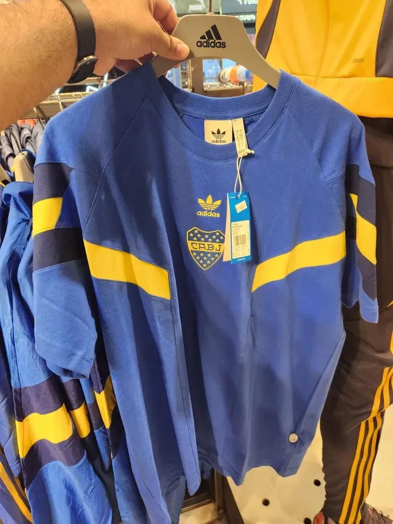 Así es la nueva remera de algodón de Boca.