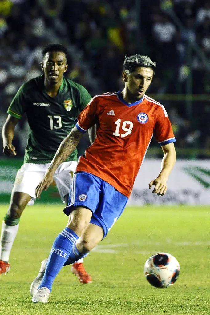 Diego Valdés dejó muchas dudas en su prueba de fuego con la selección chilena y los hinchas lo criticaron en redes sociales. Foto: Photosport.