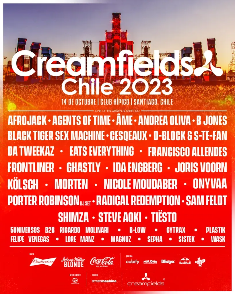 Foto: Creamfields Chile 2023
