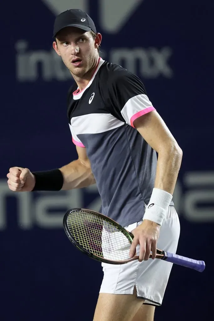 Nico Jarry tuvo una gran semana en el ATP 250 de Los Cabos. | Foto: Getty