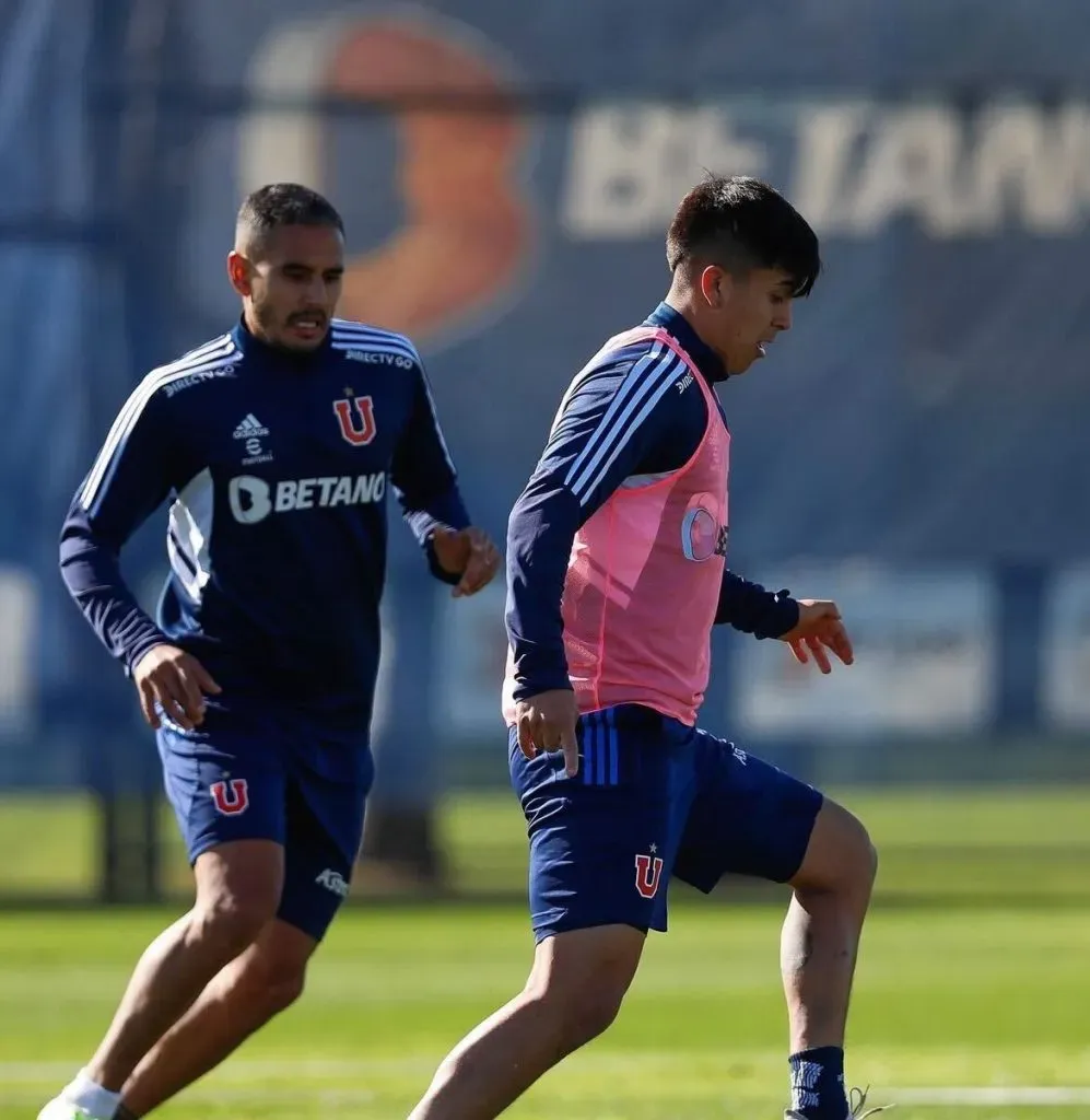 El Chelo Morales queda fuera en Universidad de Chile para enfrentar a Curicó Unido. Foto: U. de Chile.