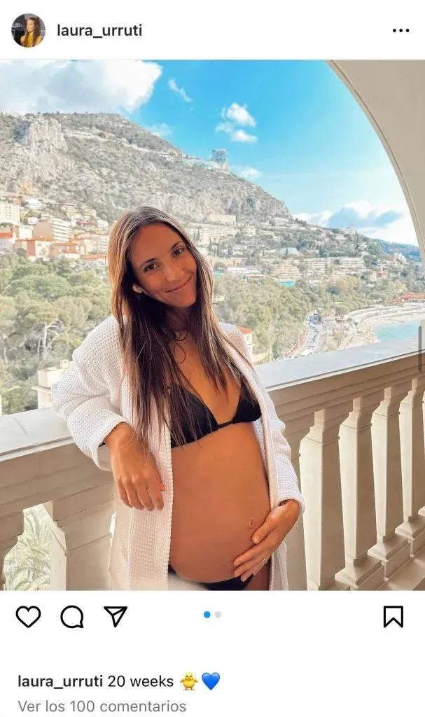 Laura Urruticoechea dio a conocer su segundo embarazo en Instagram.
