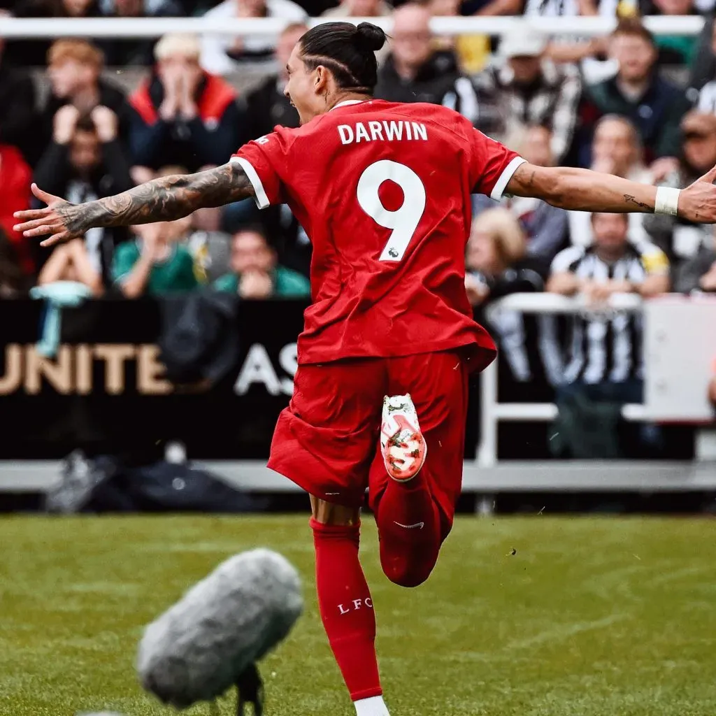 El uruguayo ingresó en los 77 para la remontada de su equipo. Foto: Liverpool.