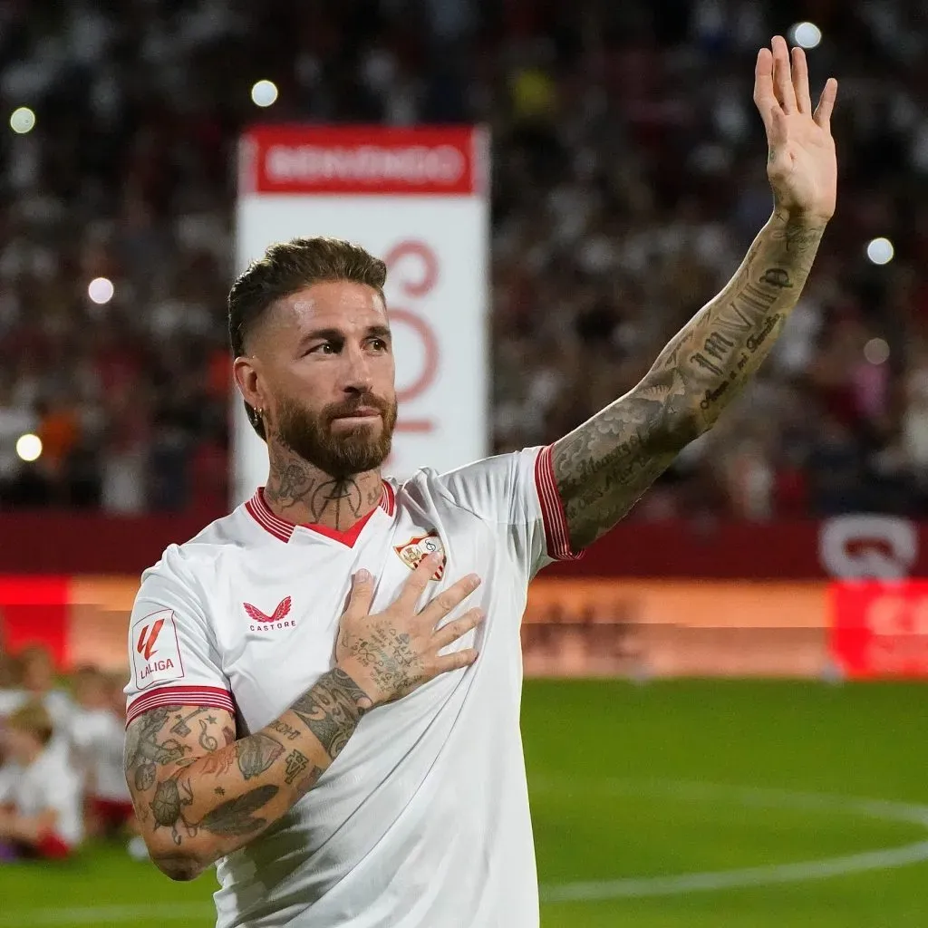 Sergio Ramos volvió al Sevilla y calentó de inmediato el clásico con Betis. Foto: Comunicaciones Sevilla.