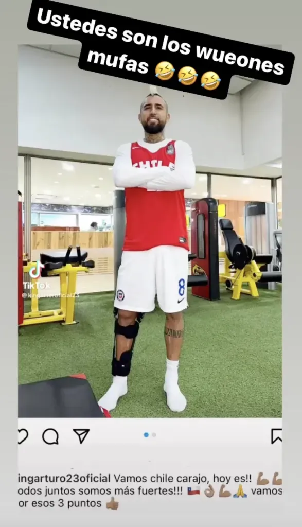 Vidal se enojó con los molestosos | Instagram