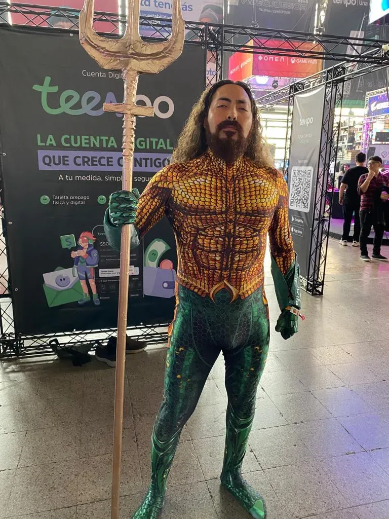 Uno de los mejores trajes fue el de Aquaman.