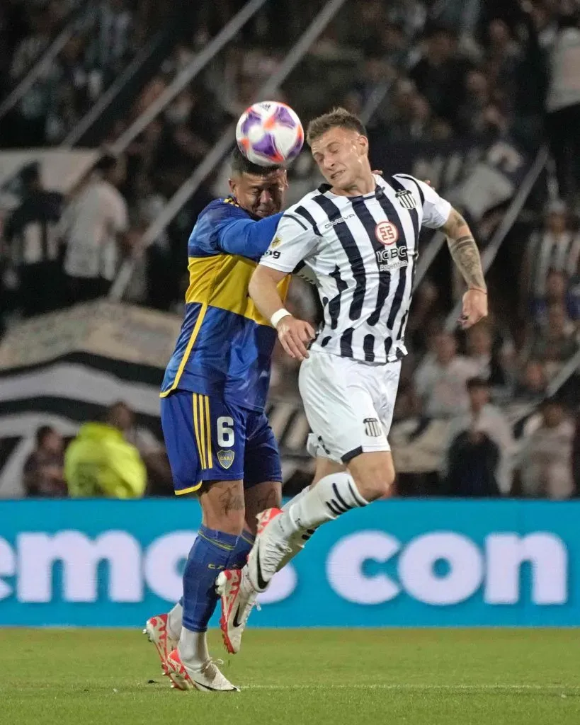 Bruno Barticciotto jugó como titular y hasta el minuto 72′ en la eliminación de Copa Argentina ante Boca Juniors. Foto: Comunicaciones Boca Juniors.