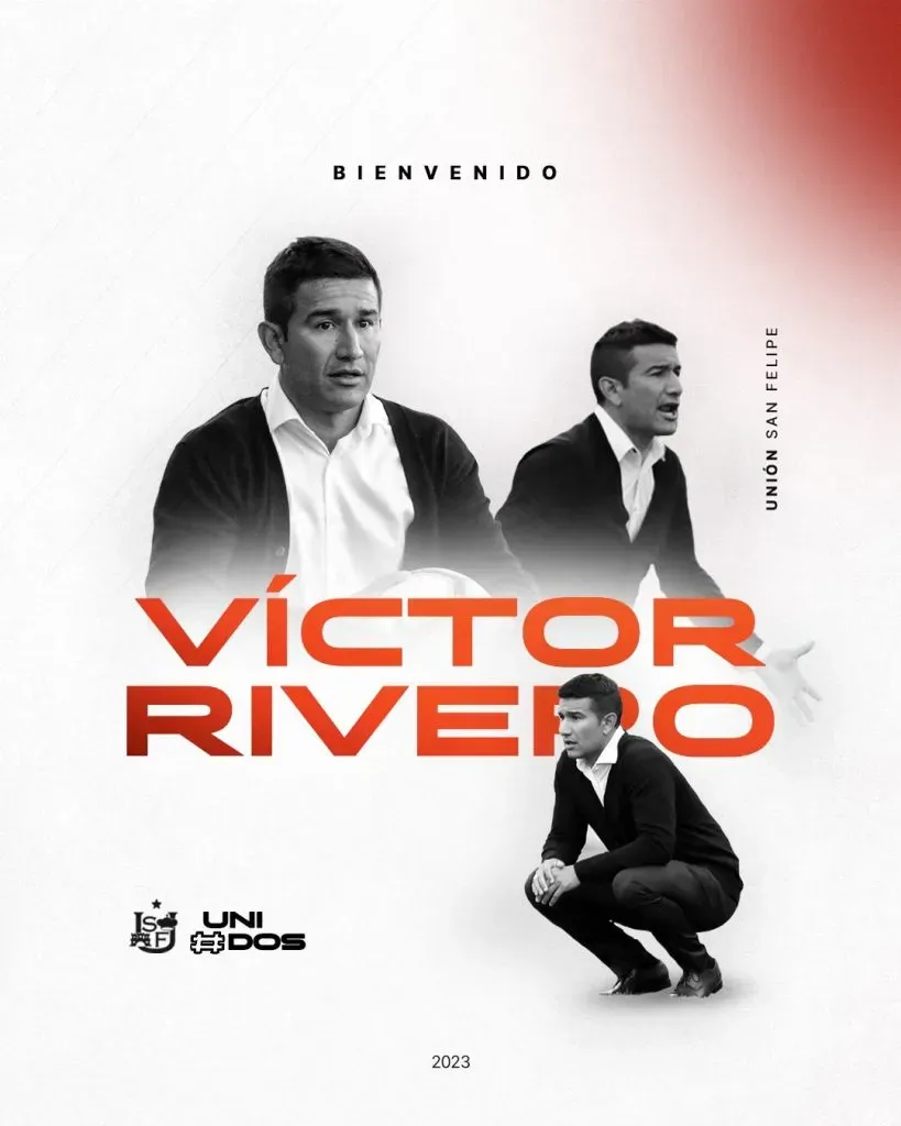 Víctor Rivero fue anunciado en Unión San Felipe | Twitter