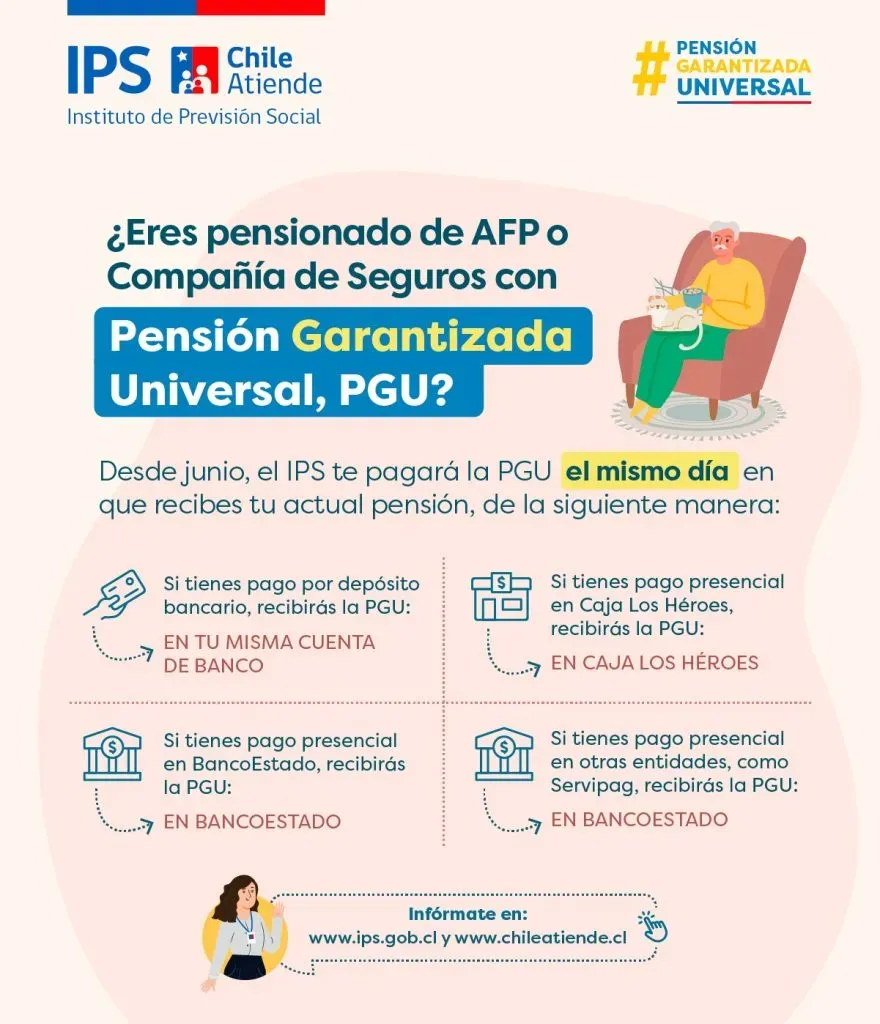 Todos los detalles del pago de la PGU