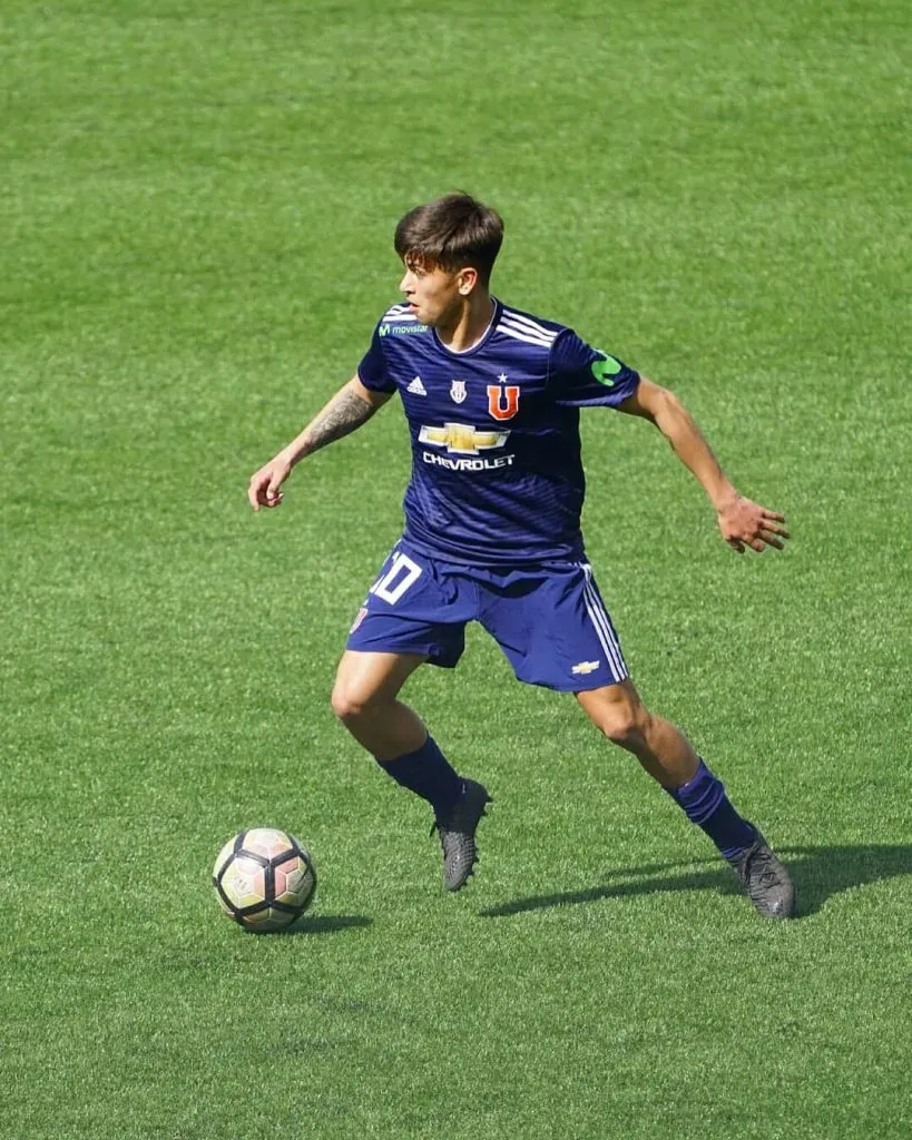 Maxi Guerrero en su paso por Universidad de Chile.