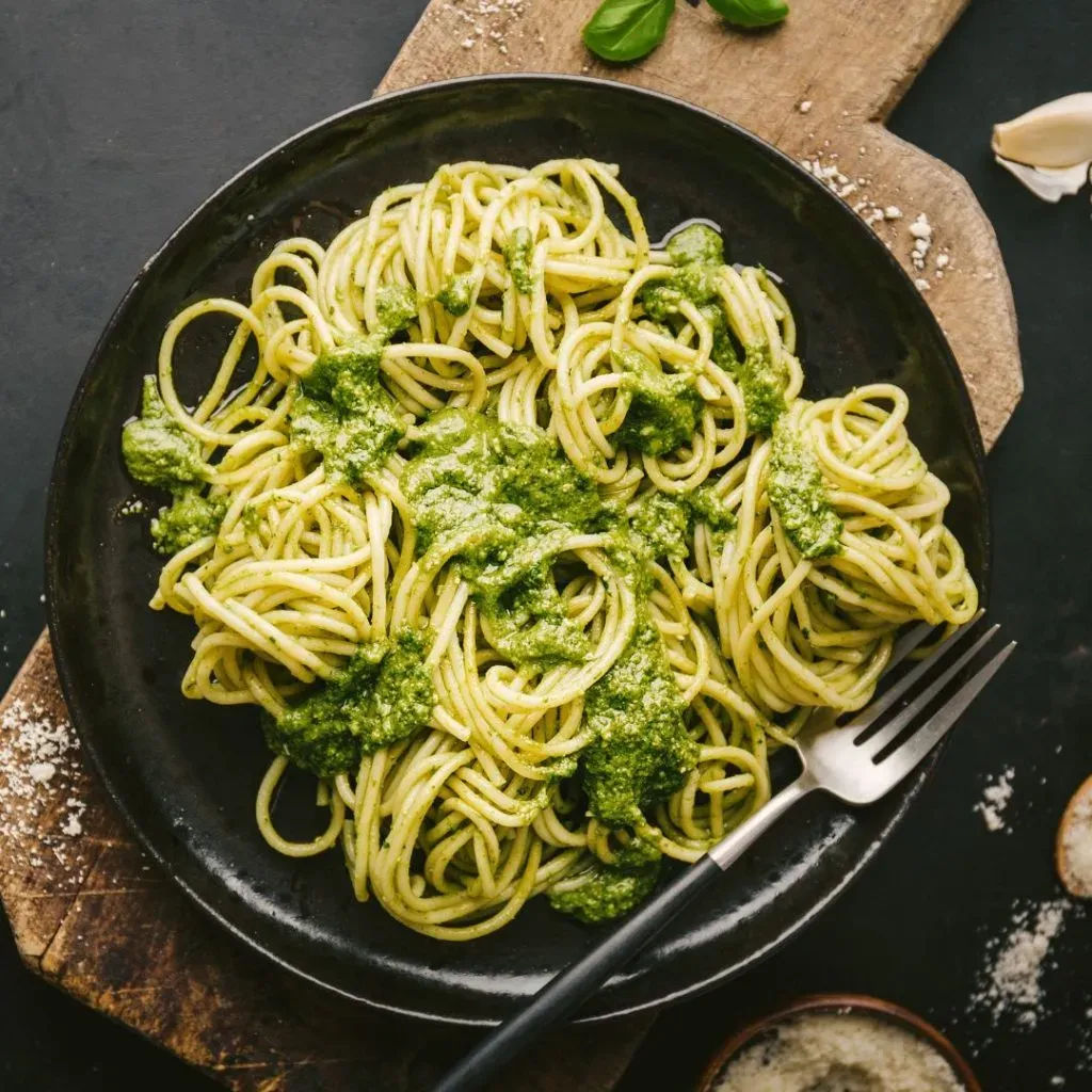 Pasta con pesto