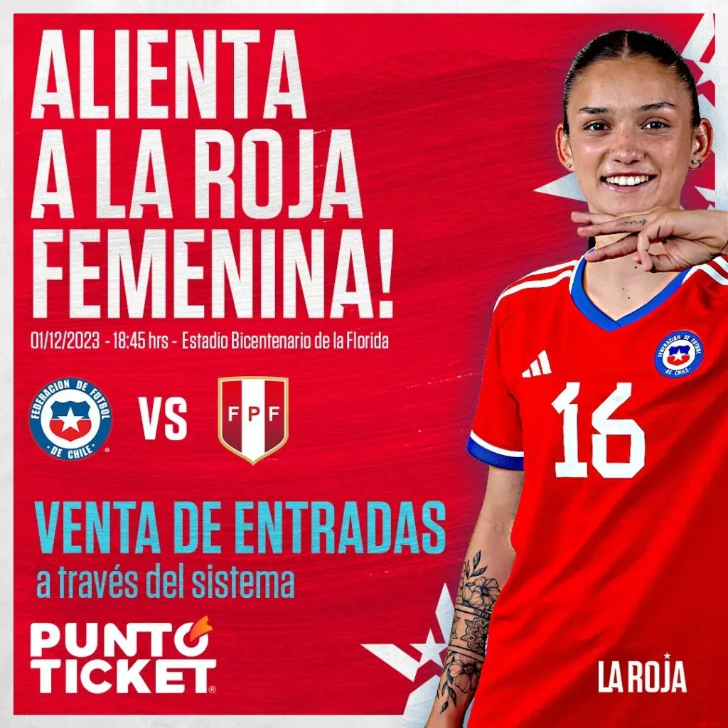 La Selección Chilena anunció este martes la venta de entradas para el primer amistoso. | Foto: La Roja