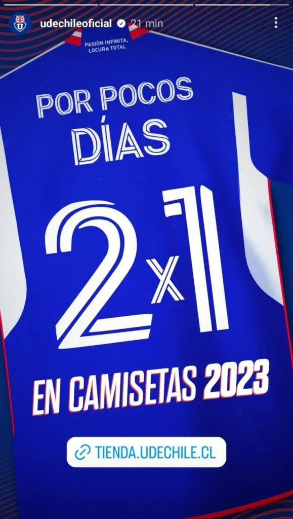 Anuncio navideño 2×1 de Universidad de Chile: oferta 2×1 jugando con el regreso de Marcelo Díaz.