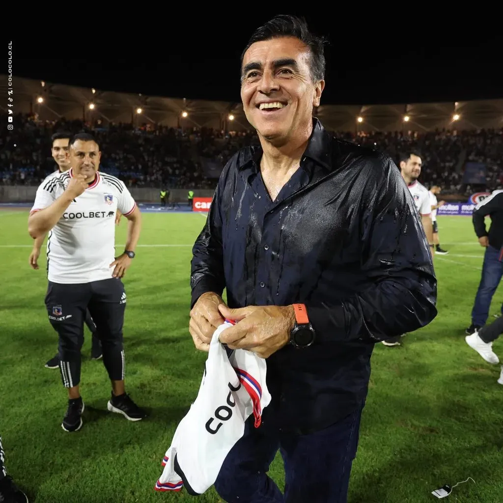 Gustavo Quinteros se va de Colo Colo tras ganar la Copa Chile (Foto: Colo Colo)