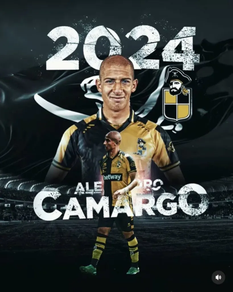 Alejandro Camargo pasa de Cobresal a Coquimbo Unido en 2024 | Foto: Comunicaciones Coquimbo Unido.