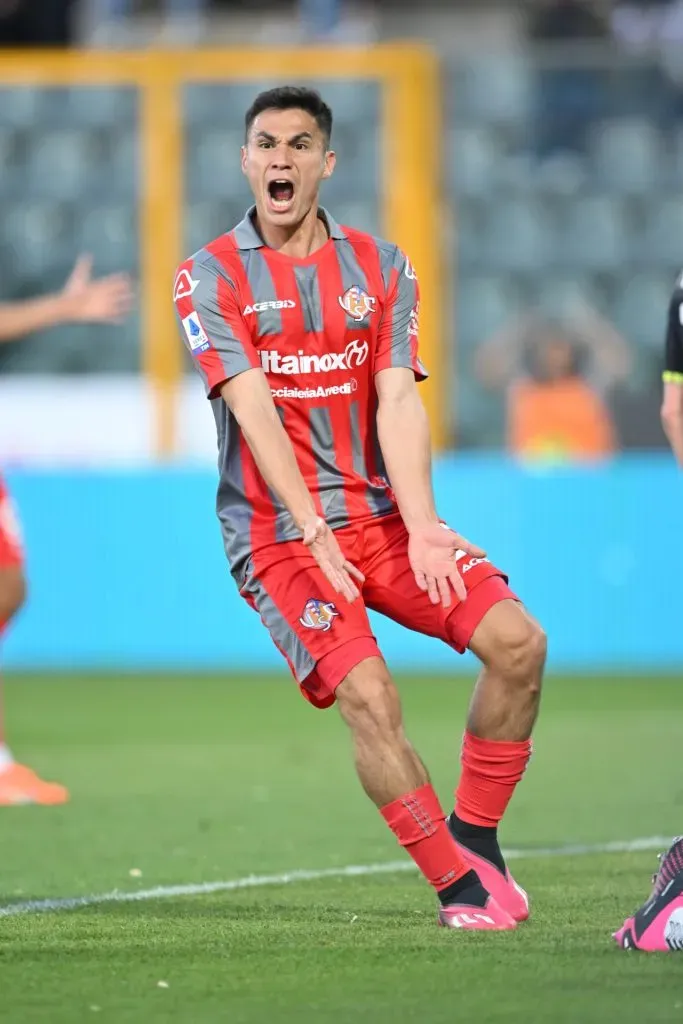 Pablo Galdames jugó el primer semestre del 2023 en Cremonese (Getty Images)