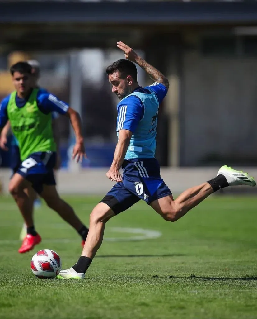 Matías Zaldivia ya es todo un líder en el camarín de la U. | Foto: Prensa U. de Chile