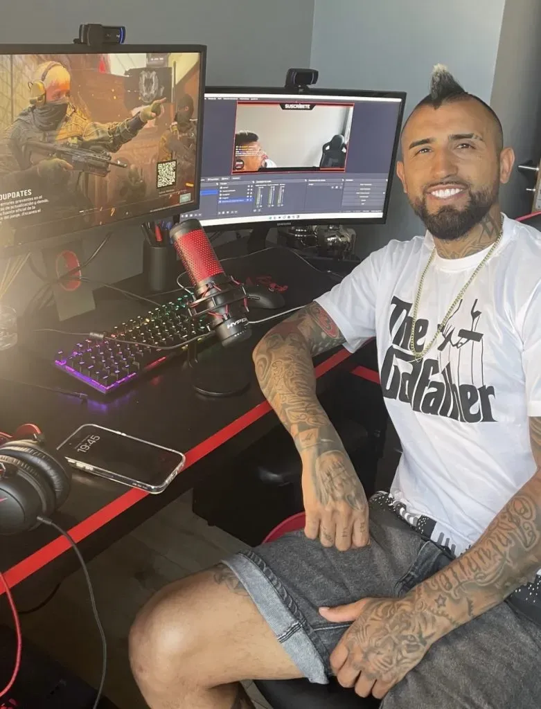 Arturo Vidal confesó en su Twitch que lo sondearon de la Kings League. | Foto: Instagram kingarturo23oficial