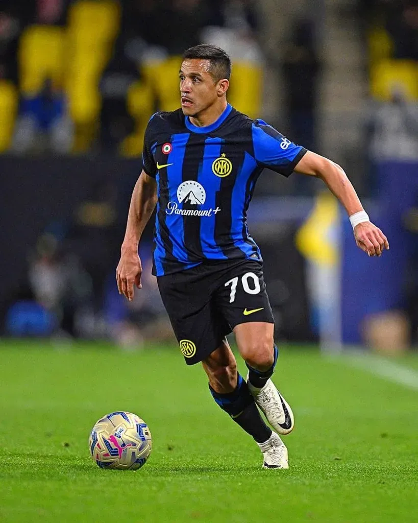 Alexis Sánchez jugó 17 minutos en el triunfo del Inter | Foto: Alexis Sánchez