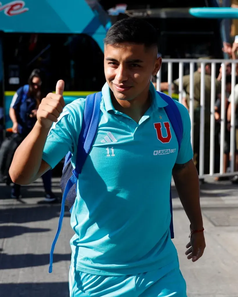 Nicolás Guerra, tercer capitán de la U para 2024 (@udechile)