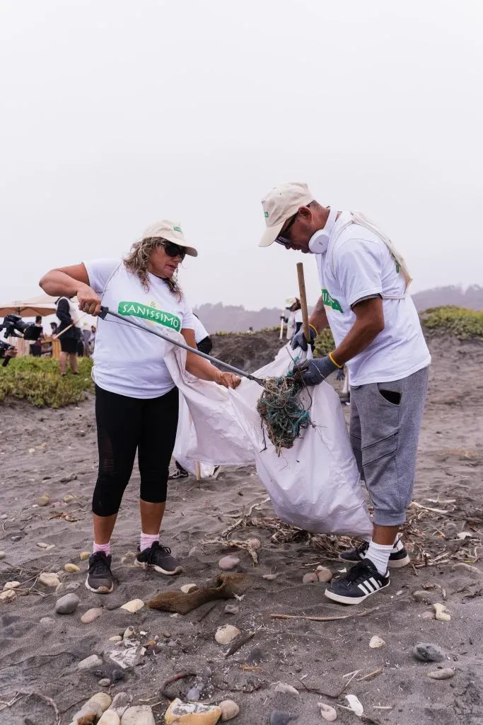 El gran trabajo de los voluntarios para limpiar las distintas playas traerá un gran resultado. Foto: Cedida.