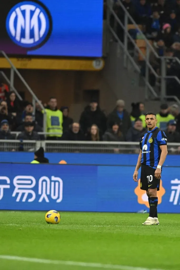 Alexis Sánchez armó toda la jugada y fabricó un golazo en el Inter. Foto: IMAGO