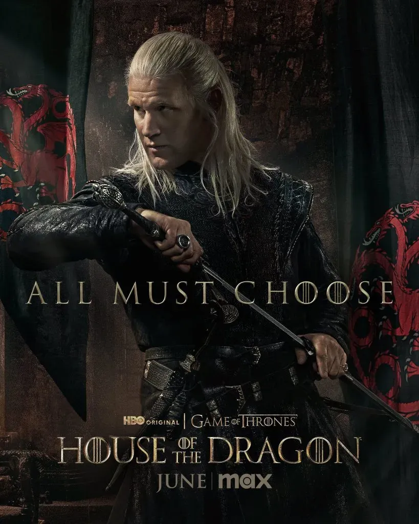 Matt Smith como Daemon Targaryen