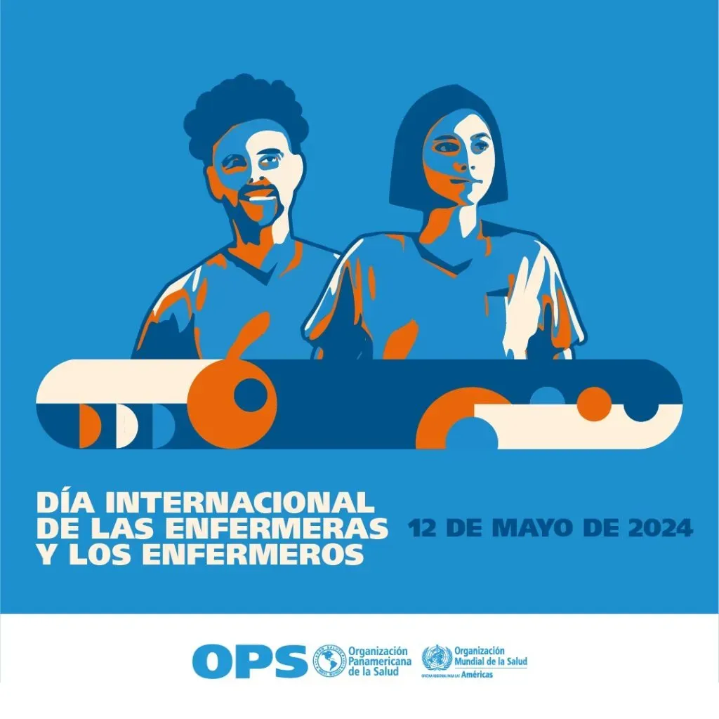Afiche del Día del Enfermero 2024 | Foto: Organización Panamericana de la Salud