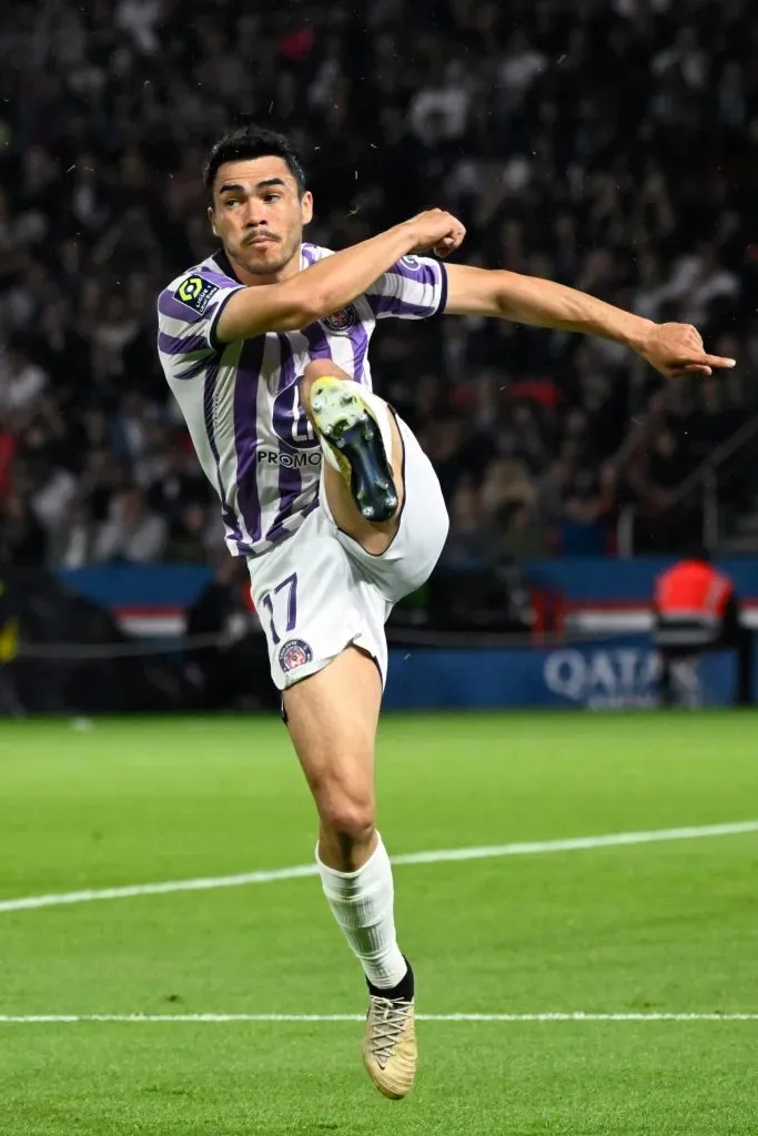 Gabriel Suazo ya lleva 17 meses jugando con Toulouse en Francia (Imago)