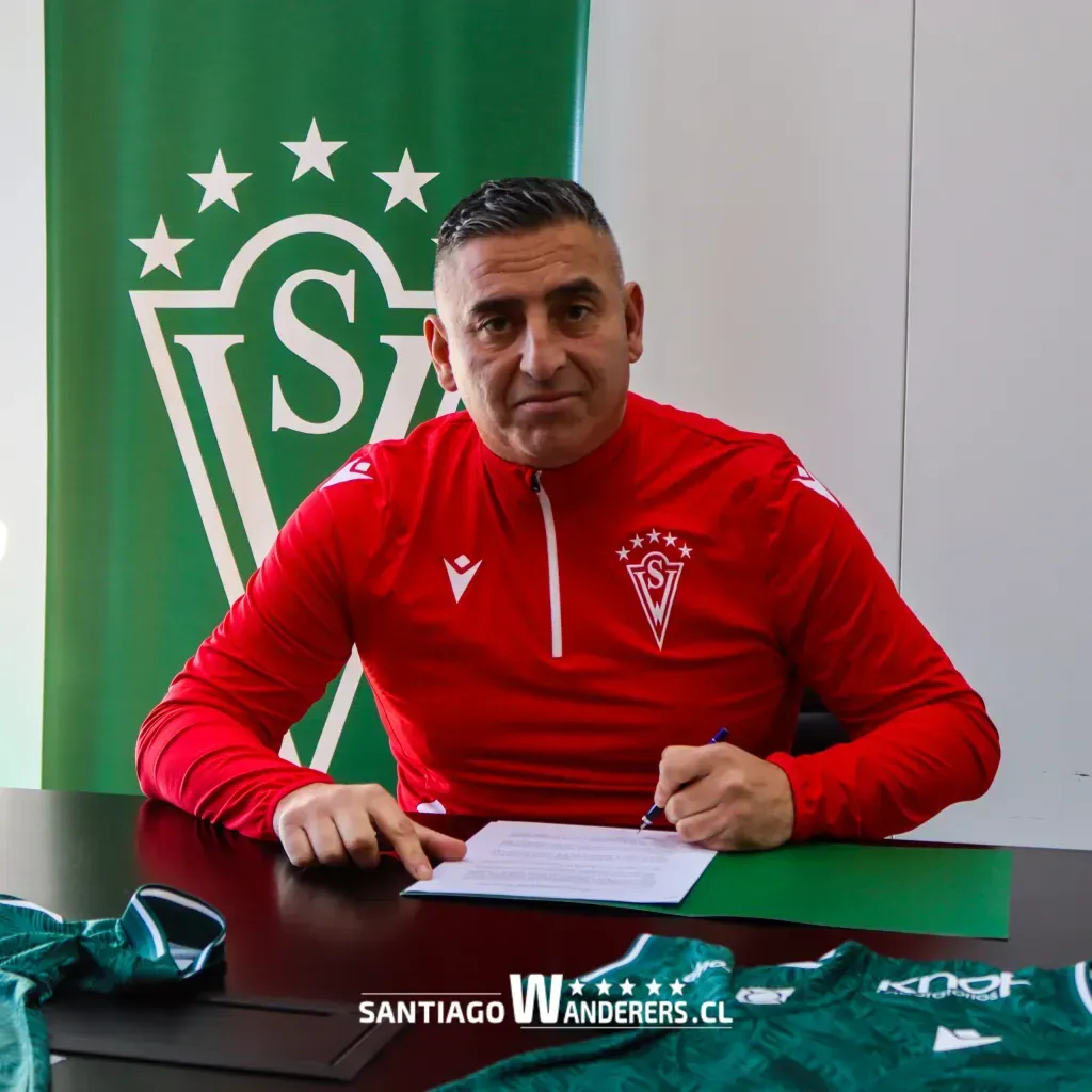 García, nuevo DT de Wanderers.