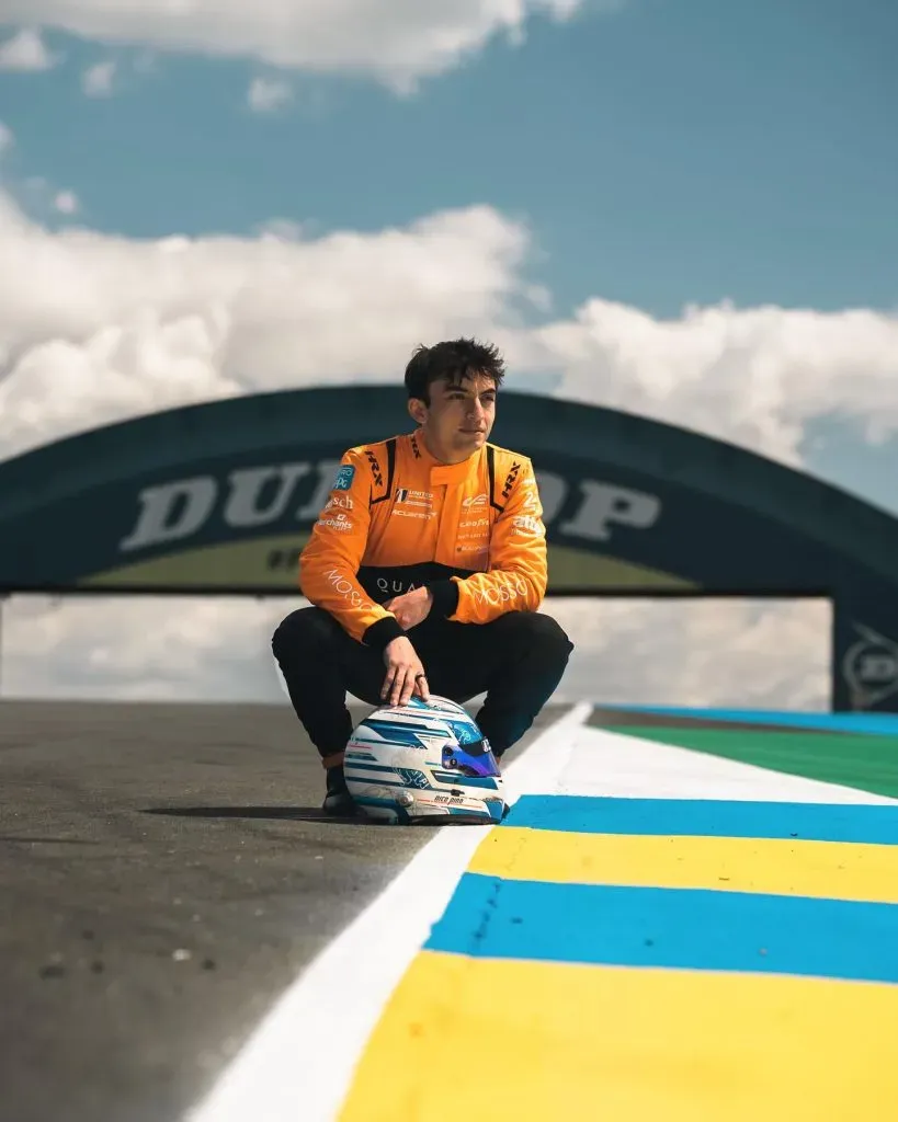 Nicolás Pino va por la gloria en Le Mans. Imagen: Instagram.
