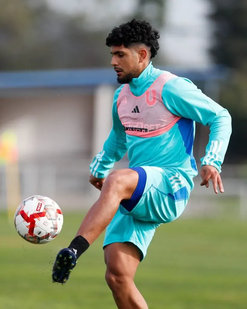 Antonio Díaz viene a competir por un puesto de lateral izquierdo. Foto: U de Chile.
