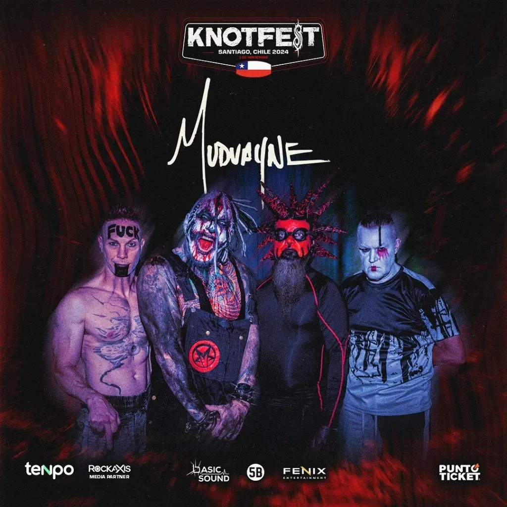 Mudvayne fueron confirmados para la edición 2024 de Knotfest Chile.