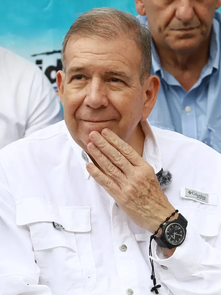 13 de julio de 2024, Valencia, Carabobo, Venezuela. Edmundo González Urritia, candidato presidencial de la oposición durante su visita de campaña a la ciudad de Valencia | Foto: Imago