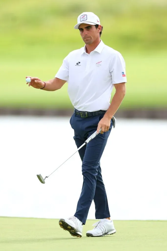 Joaquín Niemann, el mejor chileno en el golf de París 2024 (Getty Images)