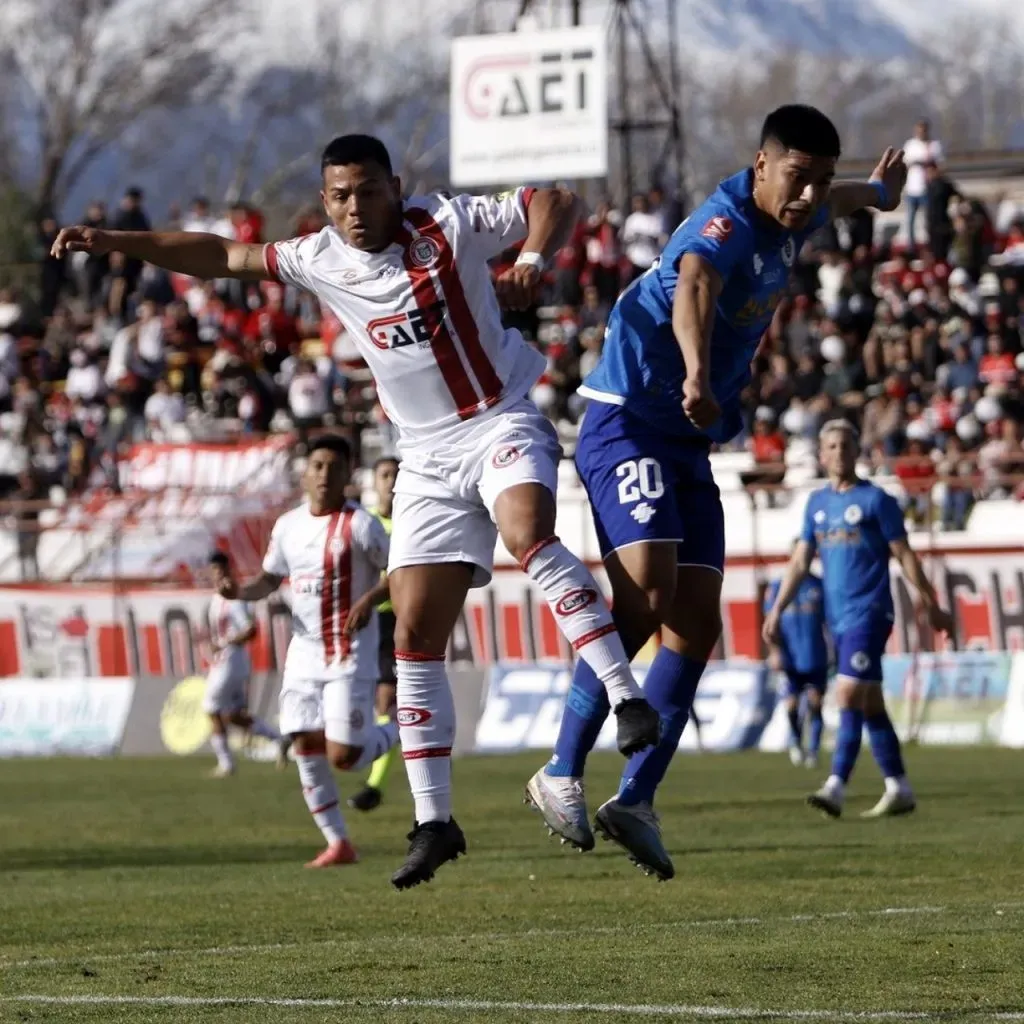 San Felipe y Santa Cruz no se sacaron ventajas en Primera B (Comunicaciones Unión San Felipe)