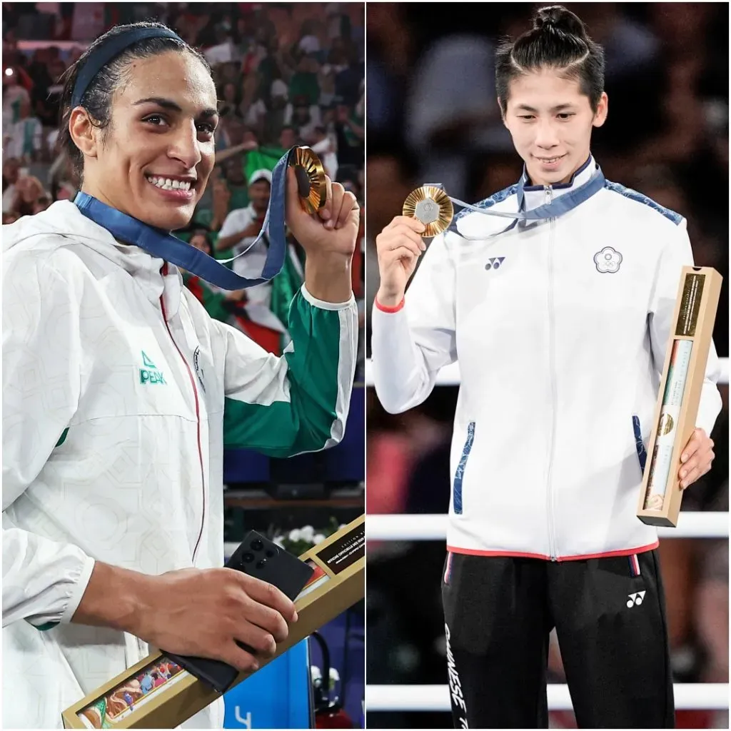 Imane Khelif y Lin Yu‑ting, medallistas de oro en el boxeo de París 2024 (Getty Images/Imago)