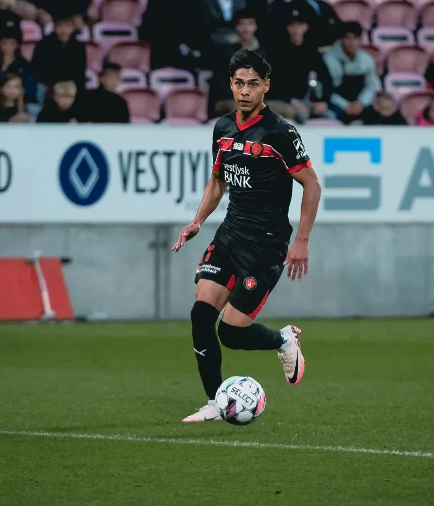 Darío Osorio disputa su segunda temporada con Midtjylland (Imago)