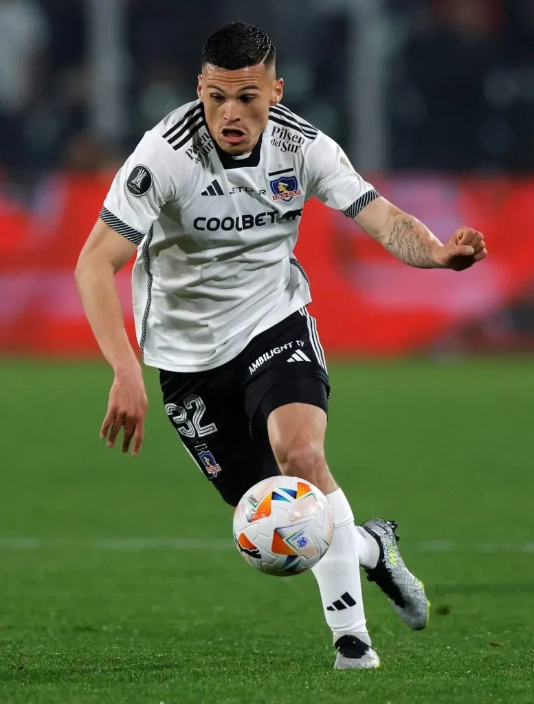 Lucas Cepeda llegó en 2024 a Colo Colo proveniente de Wanderers (Photosport)