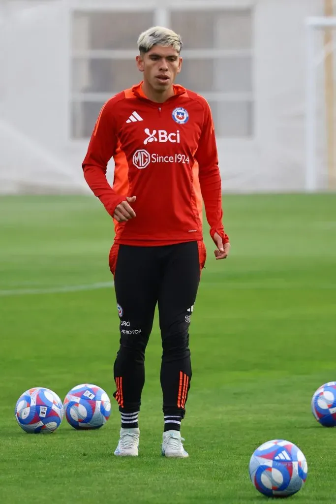 Carlos Palacios asoma para ser titular en Chile ante Bolivia (Photosport)