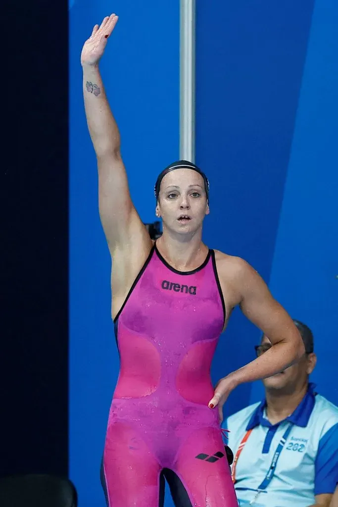 Kristel Köbrich, la mejor exponente chilena en la historia de la Natación (Imago)