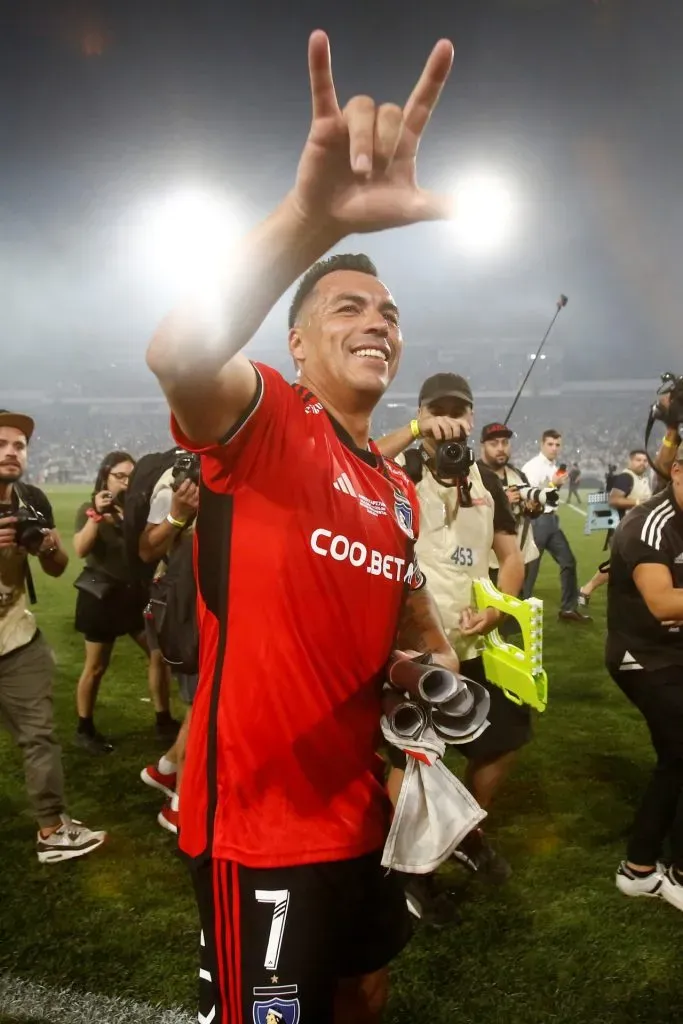 Esteban Paredes, leyenda de Colo Colo (Photosport)